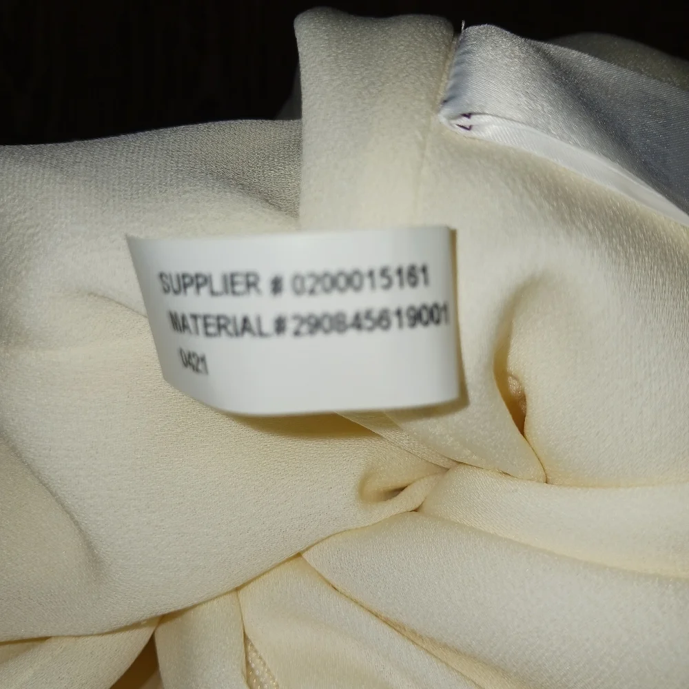 RALPH LAUREN PURPLE LABEL Beige Cape Jumpsuit  Cocktail Dinner Party Women's 6 - Picture 11 of 16